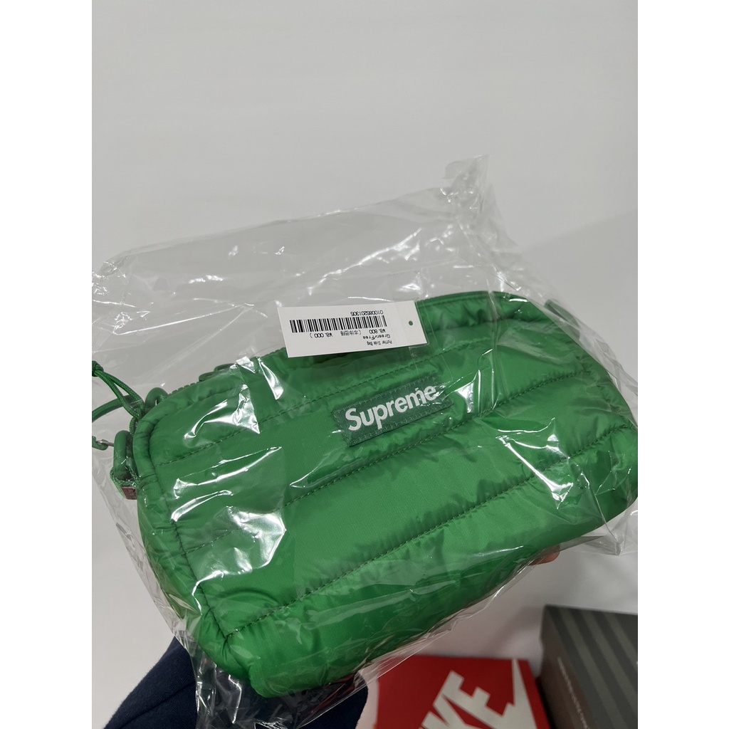 Supreme Puffer Side Bag Shoulder 綠色肩背包| 蝦皮購物