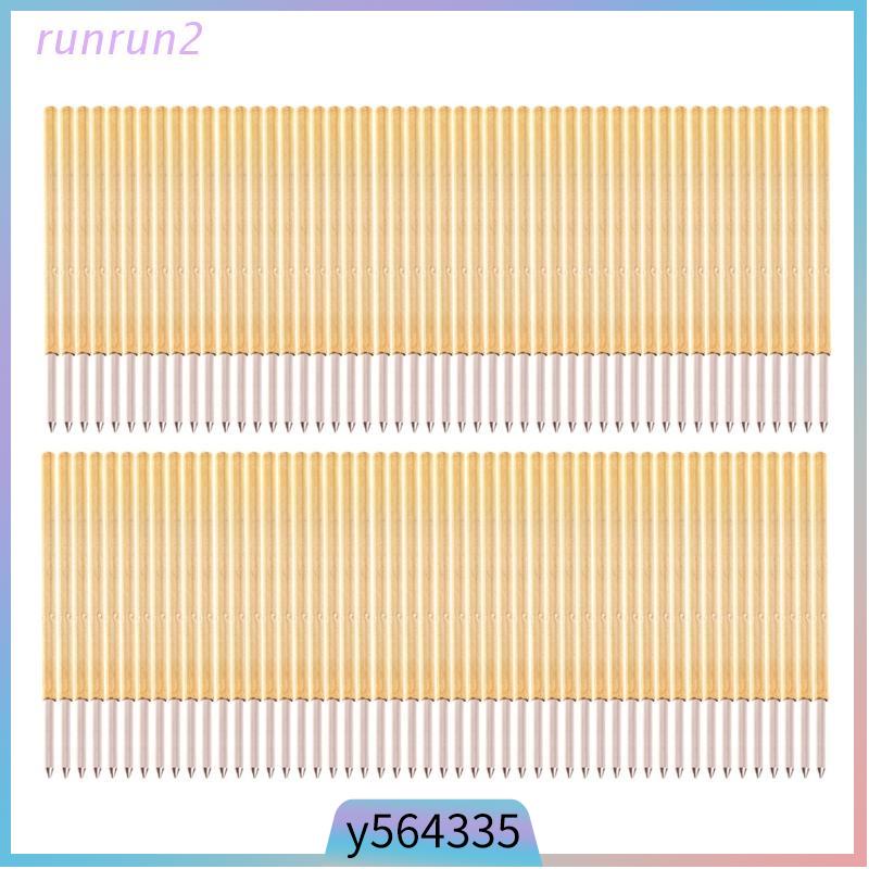 100 Pcs Spring Test Probe Pogo Pin P100-B1 Dia 1.36mm Length | 蝦皮購物