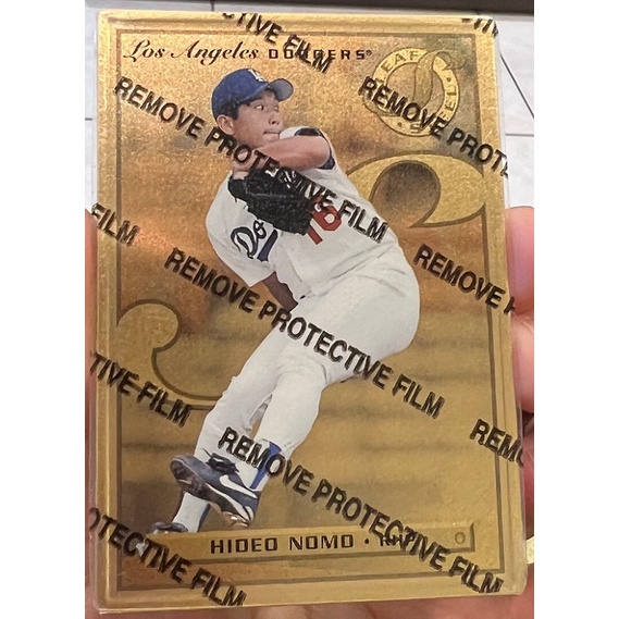 MLB 野茂英雄　ジャージーカード 2001 Winning Materials◇野茂英雄&吉井理人◇ジャージカード