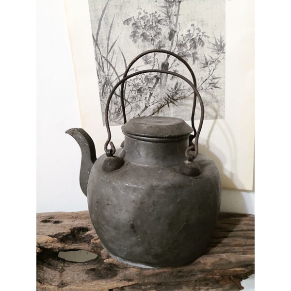 《舊好看》早期 古董錫壺 老錫壺 錫罐 錫茶壺