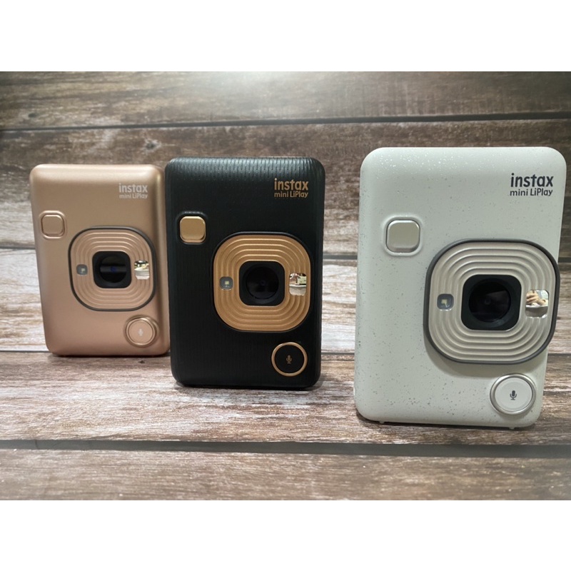 FUJIFILM 富士拍立得相機instax mini Liplay 公司貨高級美玫瑰金| 蝦皮購物