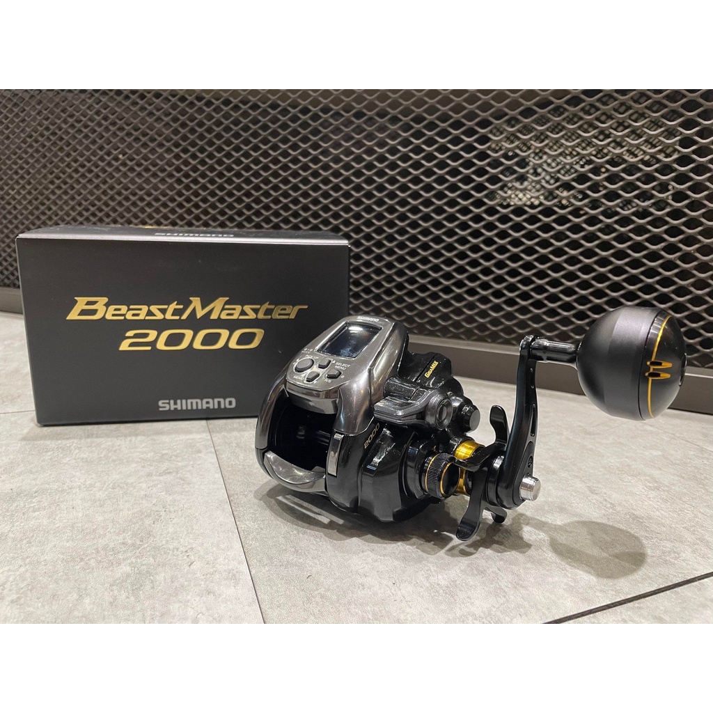 💢桃園東區釣具#免運【SHIMANO 22 BeastMaster 2000 BM2000 電動捲線器