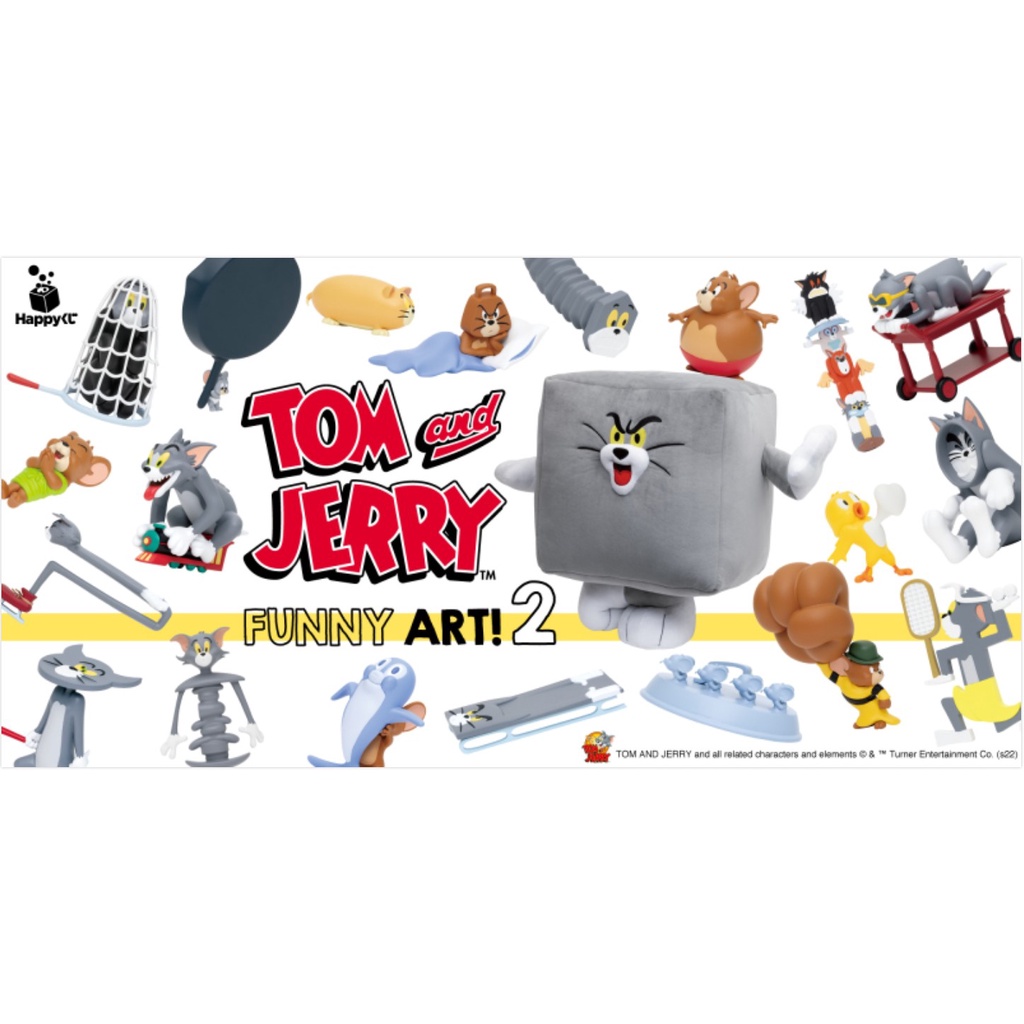 日版/現貨) Happy賞湯姆貓與傑利鼠TOM and JERRY FUNNY ART!2 A賞小 