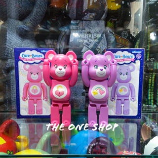 TheOneShop BE@RBRICK CARE BEARS 粉色紫色愛心熊彩虹熊天氣熊400