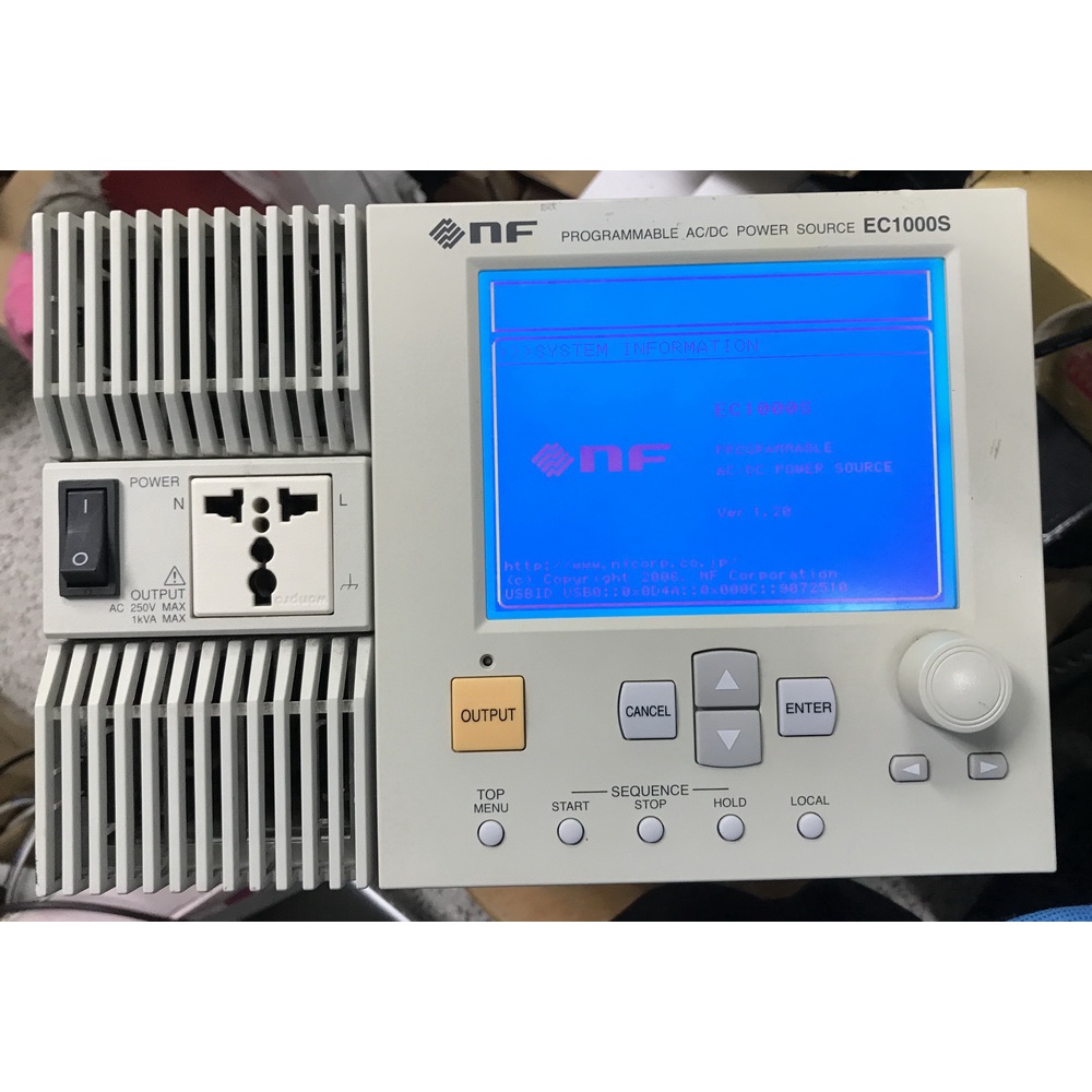 NF EC1000S 可程式化 交流 直流 電源供應器 programmable AC/DC power supply