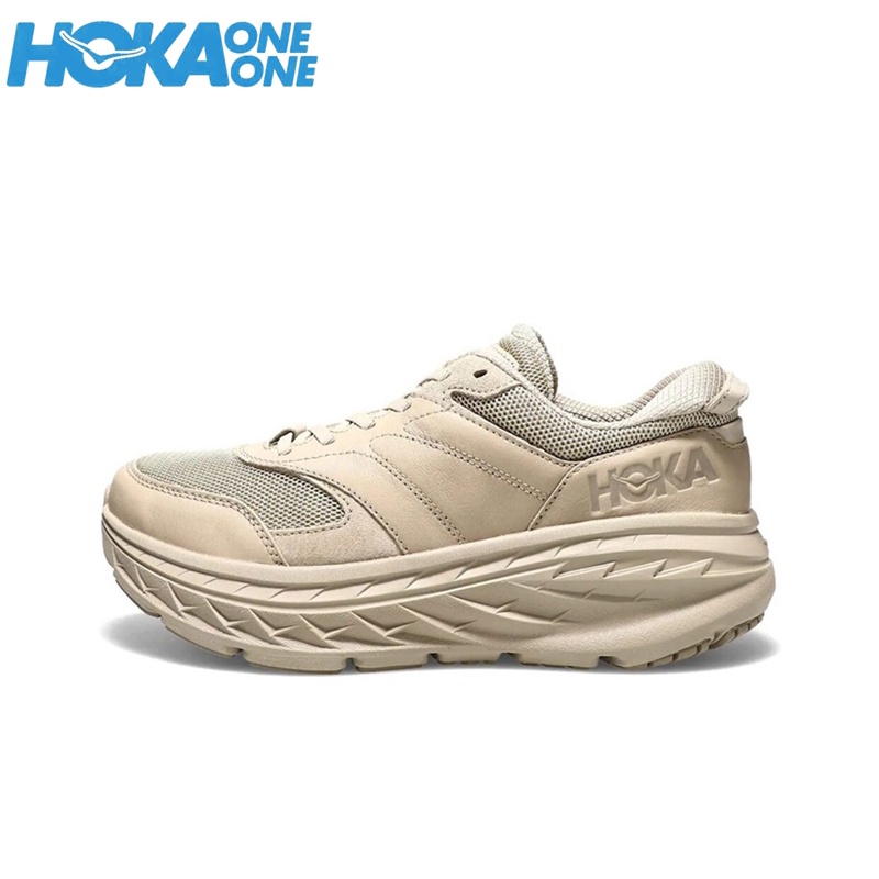 全店免運HOKA ONE ONE Bondi L 戶外低幫跑步鞋緩震防滑防水機能工裝