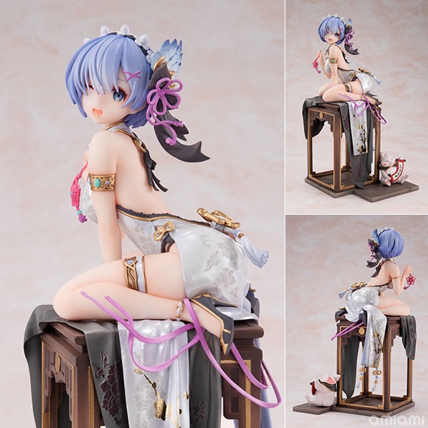 日版金證角川Re:從零開始的異世界生活雷姆優雅美人ver. 1/7 PVC 完成品