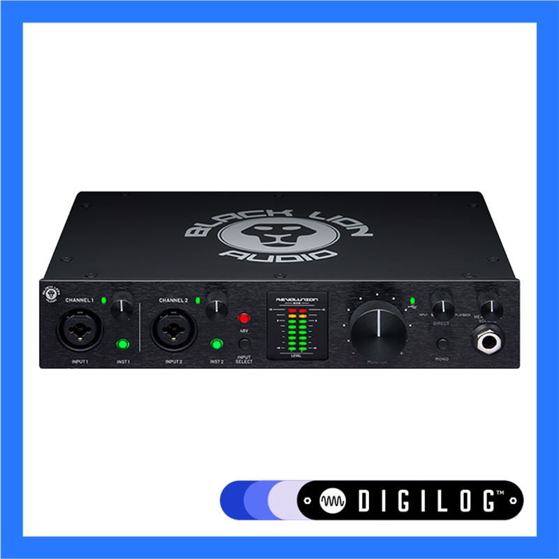 現貨Black Lion Audio Revolution 2x2 錄音介面授權代理公司貨聲卡