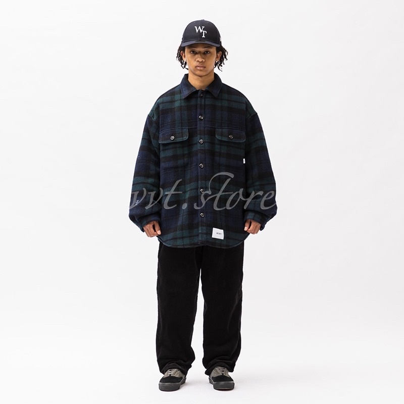 WTAPS 22AW WCPO 02 / JACKET / WOPO. MOSSER. TEXTILE. CRST 襯衫