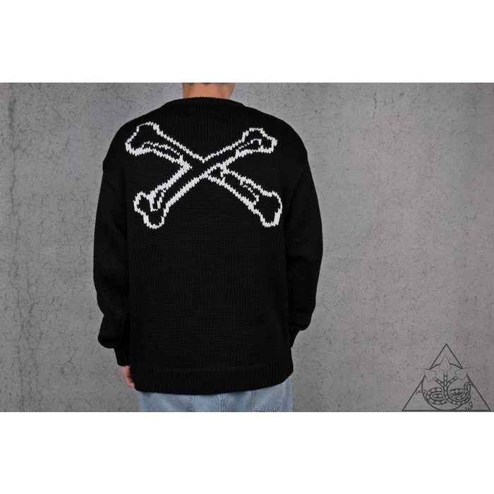 HYDRA】Wtaps Armt Sweater Poly. X3.0 骷髏針織毛衣【222MADT-KNM02