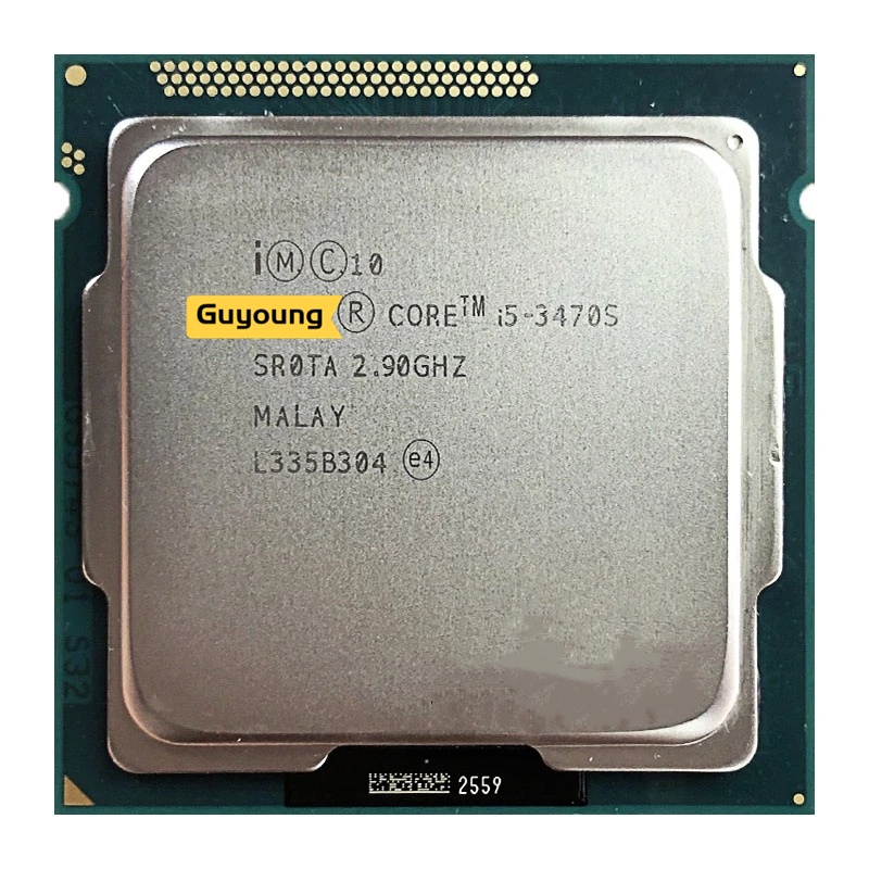 Core i5-3470S i5 3470S 2.9 GHz 二手四核四核CPU 處理器6M 65W LGA