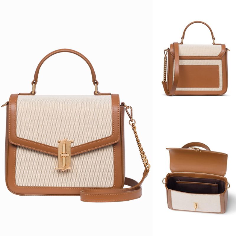 【J.ESTINA】韓国人気JOELLE FALLIN CANVAS SM SATCHEL BAG Designer fashion, Seoul-fully created | W Concept