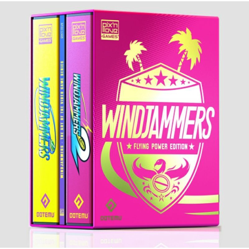 全新現貨】NS Switch遊戲Windjammers 1+2 飛行動力版限量典藏版NeoGeo