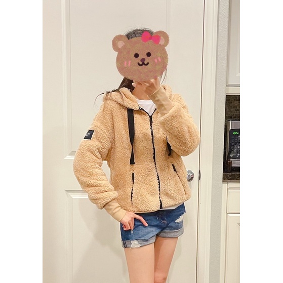 Calvin klein teddy hot sale bear hoodie