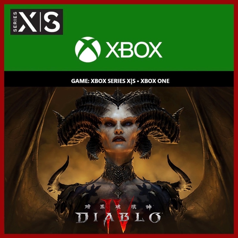 ✚正版序號✚中文XBOX ONE SERIES 暗黑破壞神IV 暗黑破壞神4 Diablo IV