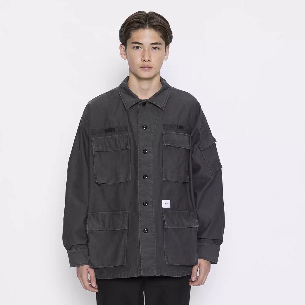 AllenTAPS】WTAPS 20SS JUNGLE LS 01 / SHIRT. COTTON. SATIN