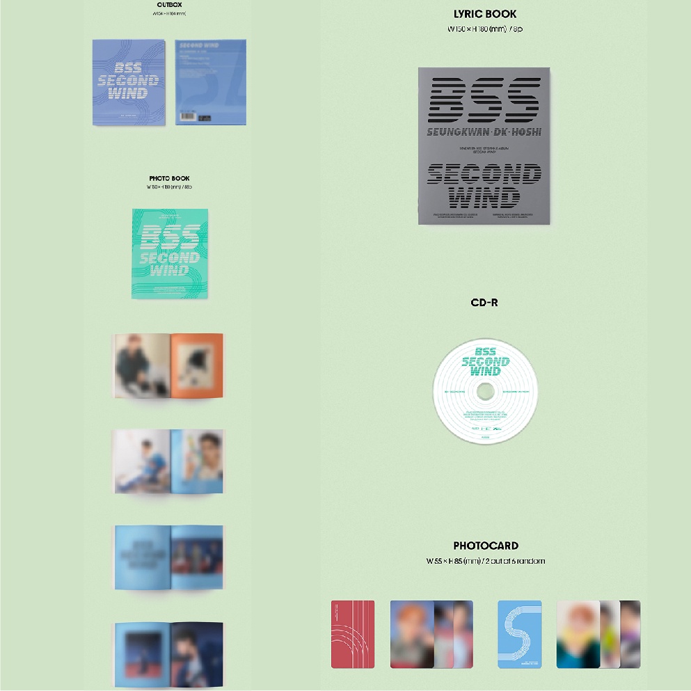微音樂💃現貨/通路特典BSS (SEVENTEEN) 1ST SINGLE ALBUM SECOND WIND