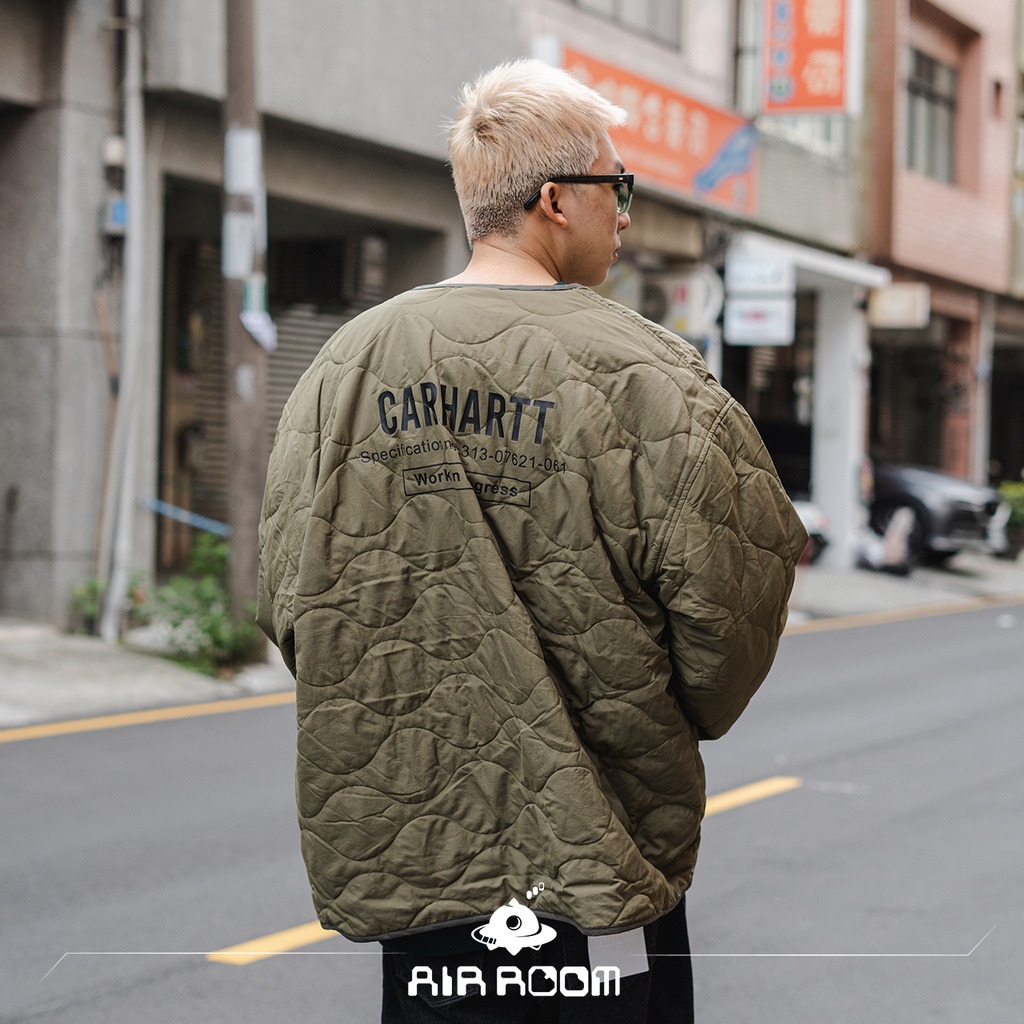 AirRoom【現貨】2022AW Carhartt WIP Garrison Liner 菱格紋外套  