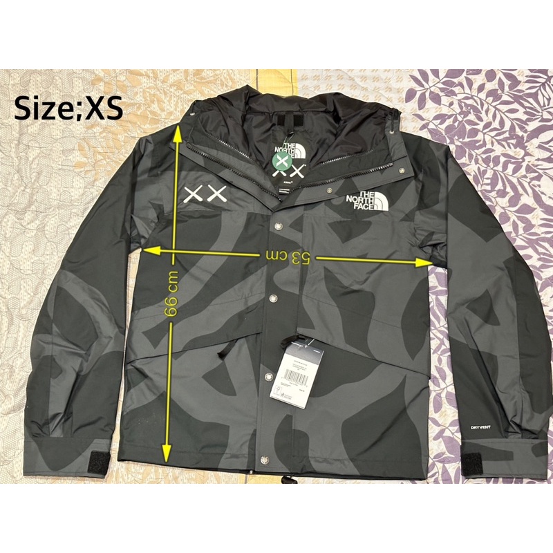 全新The North Face KAWS 衝鋒衣黑色美版size:XS stockx貨2022 台北可面交| 蝦皮購物 | The North Face Kaws Retro 1986 XS | ジャケット・アウター | ザノースフェイス