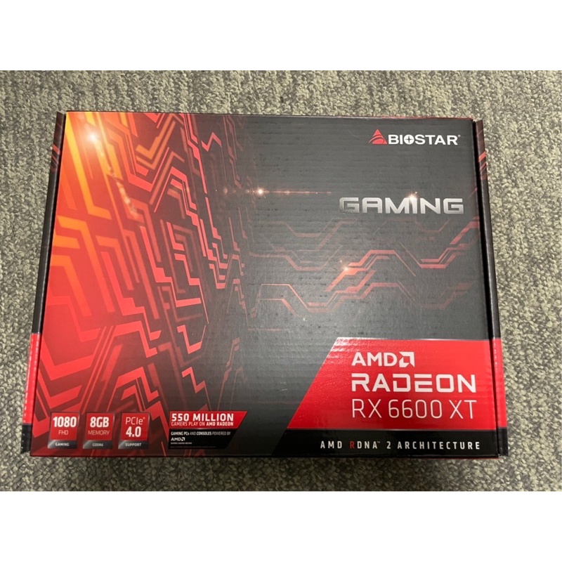 映泰BIOSTAR Radeon RX 6600XT GAMING 8G OC | 蝦皮購物