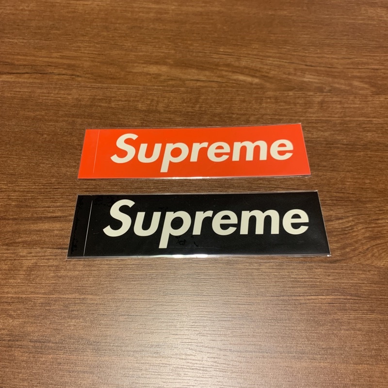 Supreme Clear Vinyl Box Logo Sticker Bogo 貼紙 透明