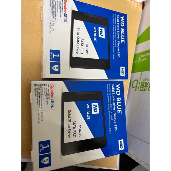 WD 藍標1TB 2.5吋SATA SSD 固態硬碟WDS100T2B0A | 蝦皮購物
