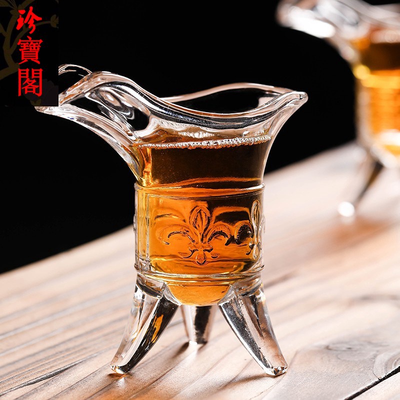 珍寶閣 仿古中式酒杯 烈酒杯 祭拜 乾隆杯 三腳酒杯白酒杯 觴 古代酒杯玻璃酒杯 老酒杯 酒杯 爵杯 | 蝦皮購物