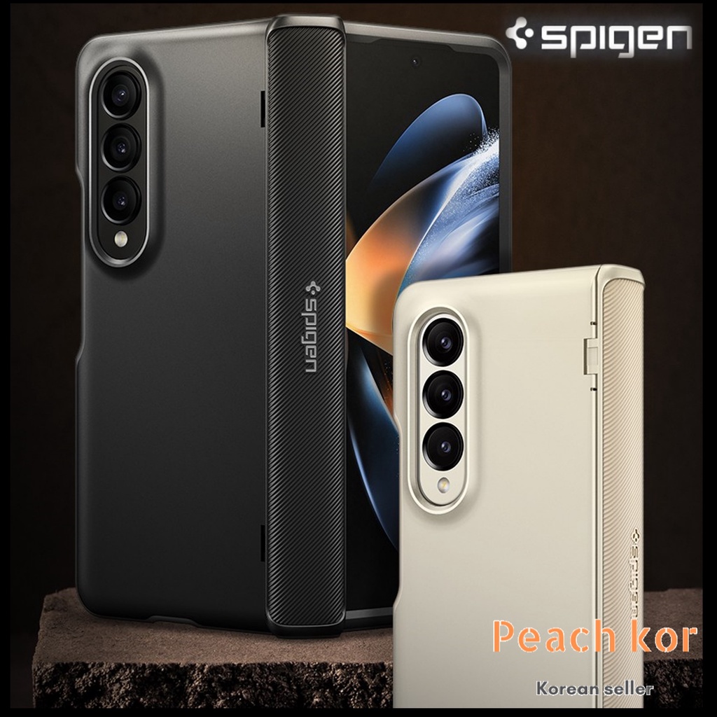 Spigen Galaxy Z Fold 4 5gケース 全面保護 フルカバー 3重構造 [TPU+