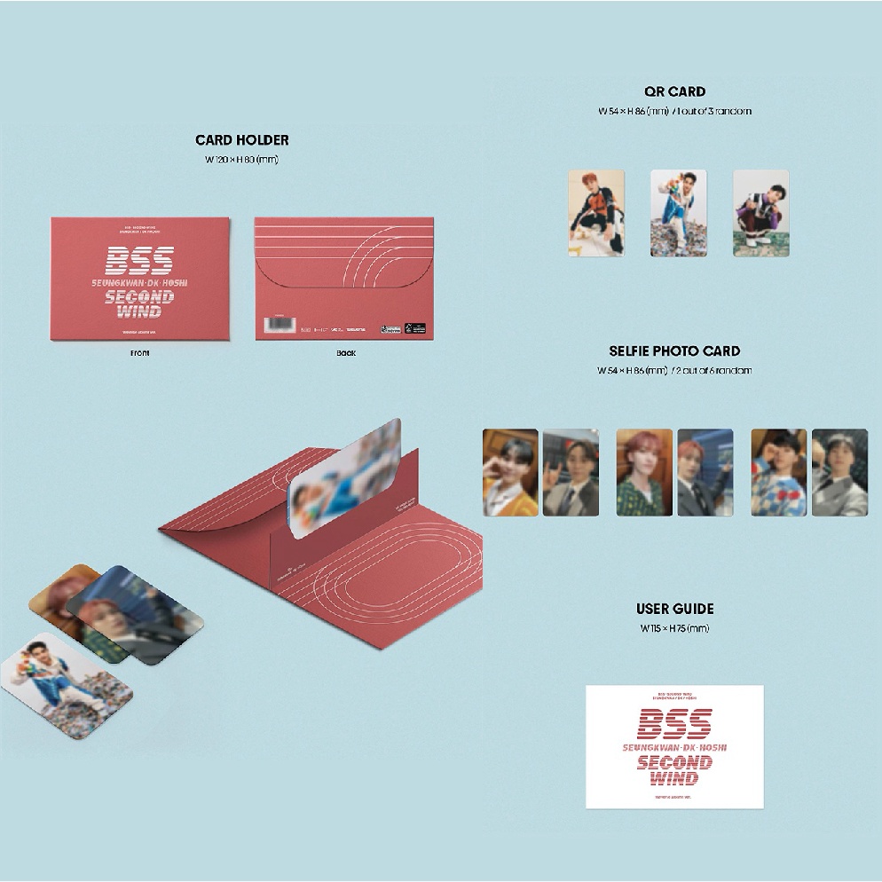 微音樂💃現貨/通路特典BSS (SEVENTEEN) 1ST SINGLE ALBUM SECOND WIND