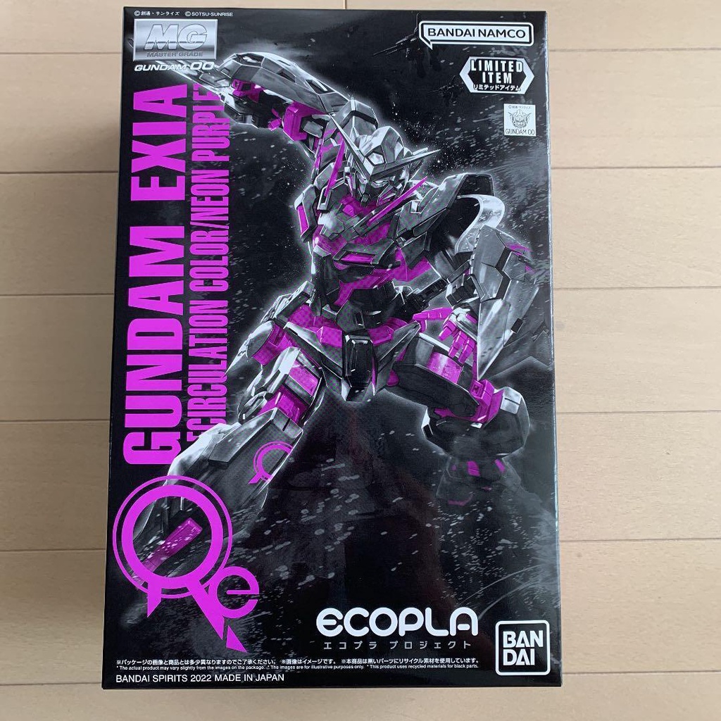 現貨 日版 限定 能天使 環保 EXPO ECOPLA MG 1/100 萬代 組裝模型 EXIA | 蝦皮購物