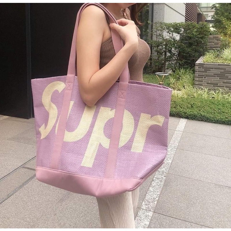 Supreme®/ Raffia Tote-