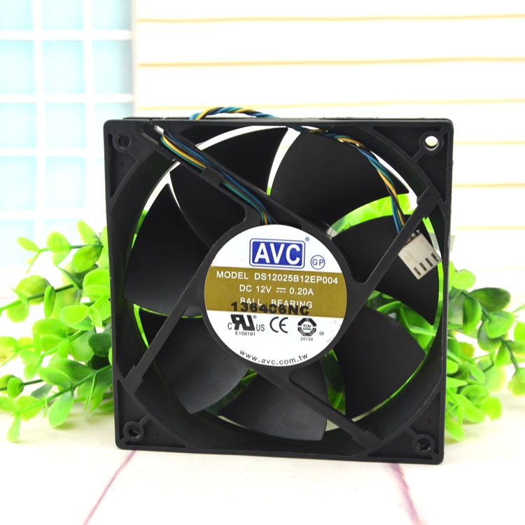 Ventola Di Raffreddamento BTCOOLER BT-D12025H12M 120mm 12V 0,30A Per Inverter E Progetti Fai-da-te.