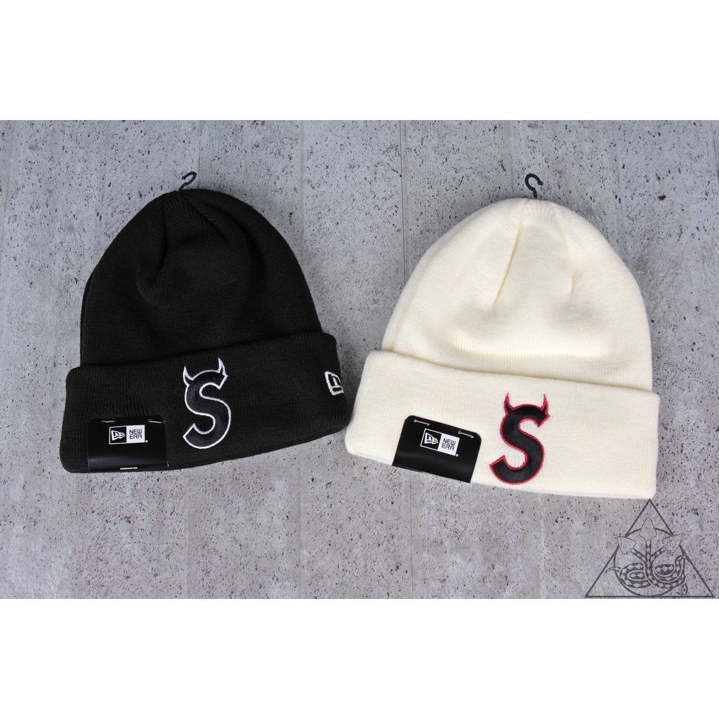 HYDRA】Supreme New Era S Logo Beanie 小Box 刺繡毛帽【SUP544