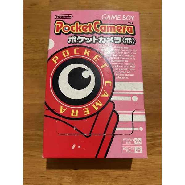 稀有全新未使用 純日版 GameBoy GB GBA 紅 口袋照相機 Pocket Camera 任天堂 正版卡帶 卡匣 | 蝦皮購物