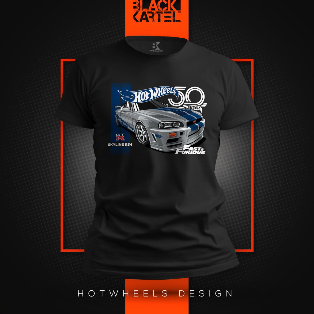 T-shirt Unisex Nissan Skyline GTR R34 Bandiera Rossa Bianca, Edizione Limitata Fuji, Taglia Unica