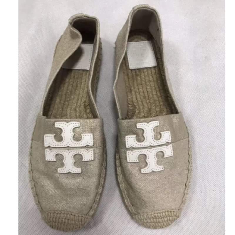 Tory burch 2025 espadrilles canvas