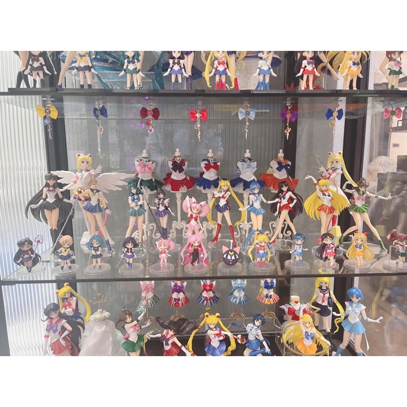 BANDAI 美少女戰士 girls memories 絕版 透明底座 金屬珠光改色 | 蝦皮購物