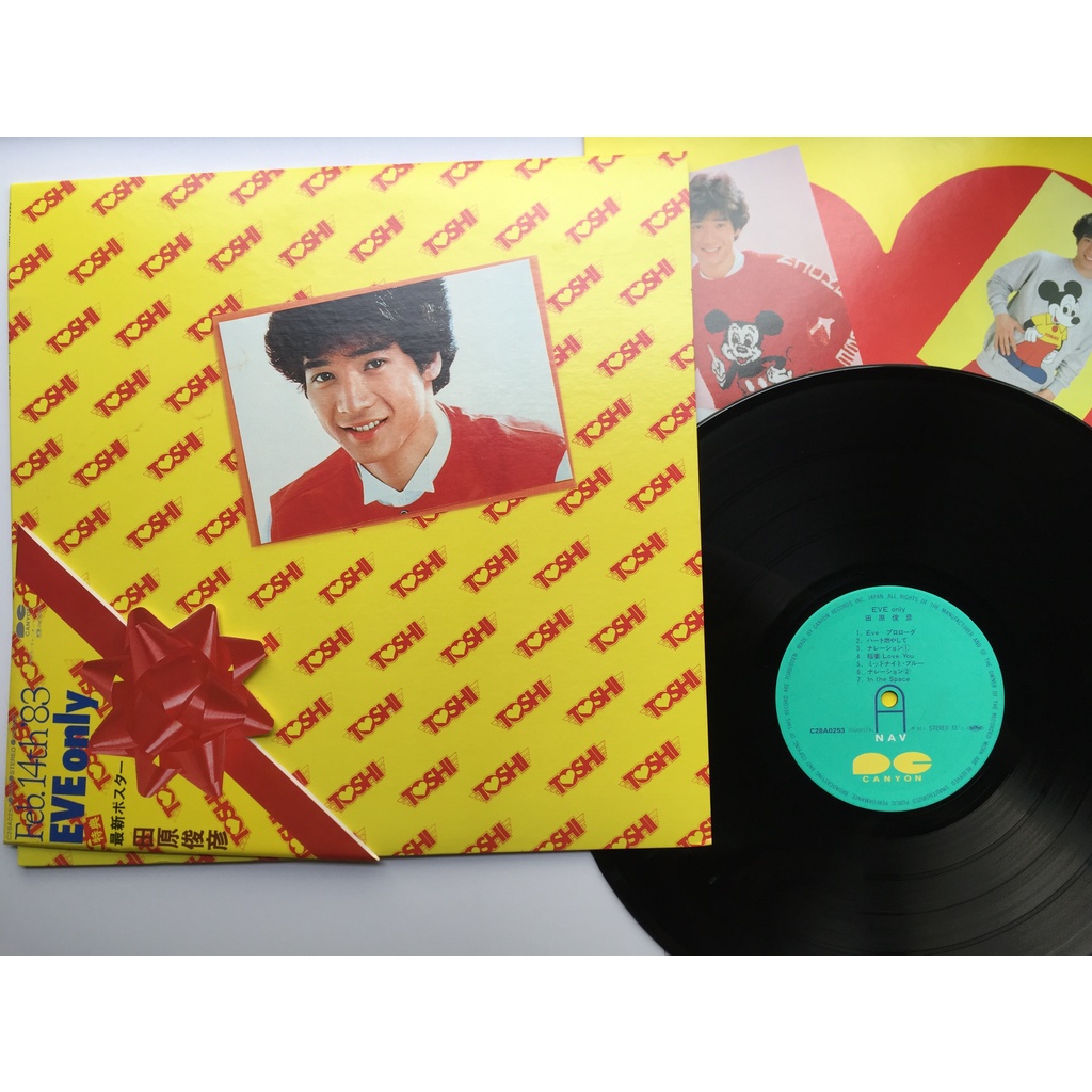 田原俊彦Toshihiko Tahara – Eve Only（黑膠專輯LP） | 蝦皮購物