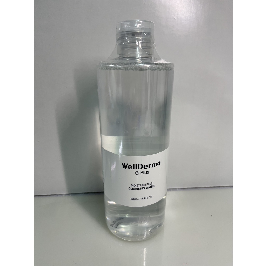 韓國Wellderma 夢蝸G Plus 透潤卸妝水500ml | 蝦皮購物