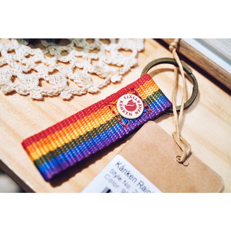 Kanken Keyring - Rainbow