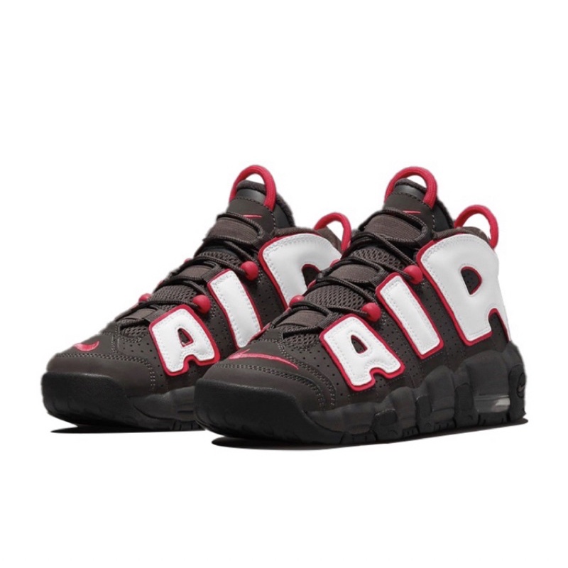 Black Pink著用Nike air more uptempo 灰黑紅白24.5 25 權志龍GD 大Air