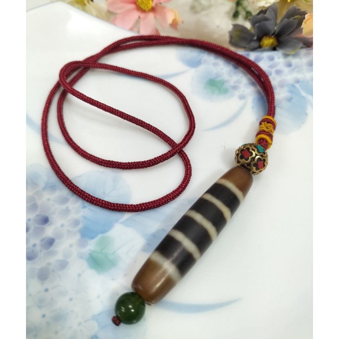 尋寶屋］極品老礦5線天珠提高智慧和領悟力長鍊（編號AK) | 蝦皮購物