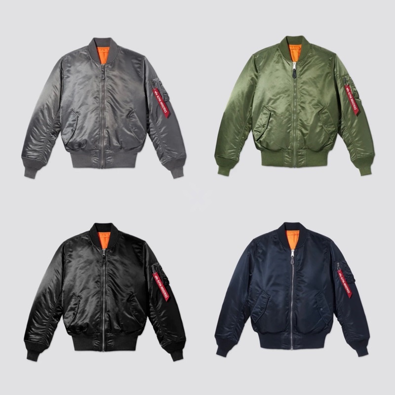 《全新現貨》美版ALPHA MA-1 FLIGHT JACKET USA 飛行夾克外套 防風