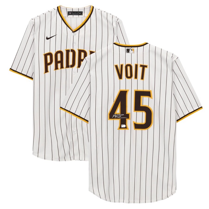 Men's Luke Voit San Diego Padres Replica Brown Road Jersey