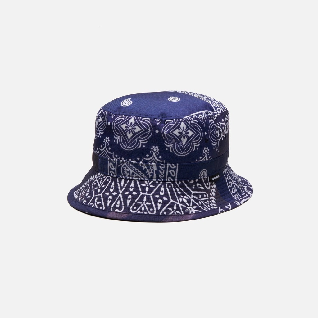 帽子 NEIGHBOURHOOD BANDANA CHOPPED E-HAT 全新正品NEIGHBORHOOD BANDANA CHOPPED E-HAT 海軍藍L號變形蟲漁夫帽