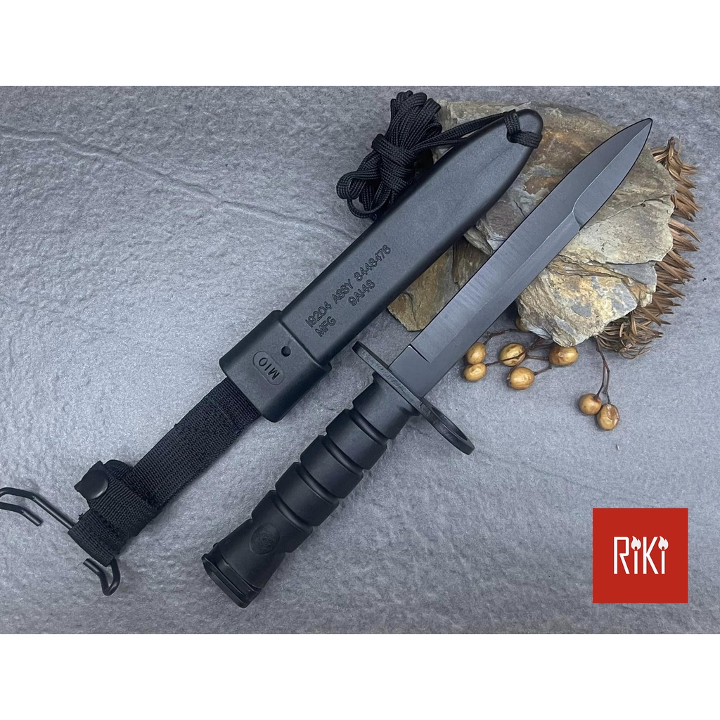 【瑞棋精品名刀】AW-1001-5 BY-M16 M7刺刀-未開鋒 | 蝦皮購物