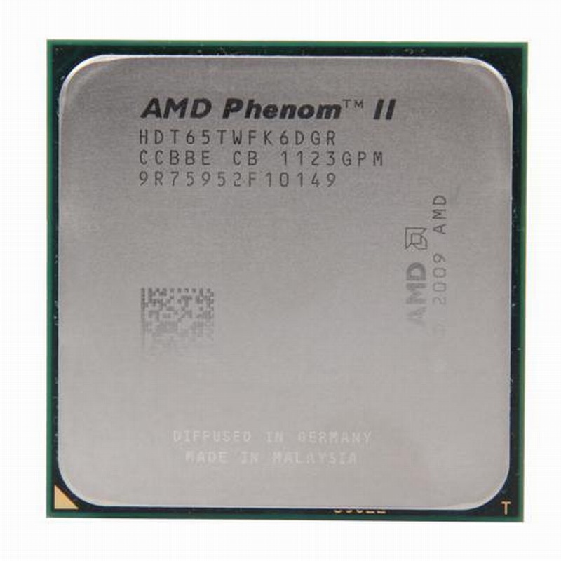 AMD Phenom II X6 1065T 六核心處理器AM3+ 2.9G、L3快取-6MB、95W、拆 
