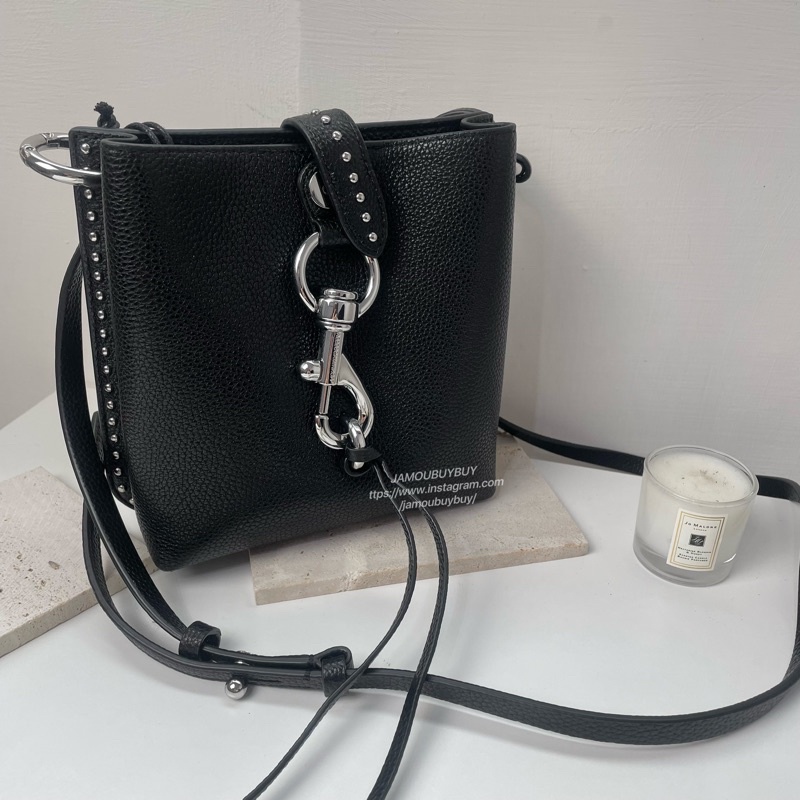 Rebecca minkoff megan mini online feed bag with studs