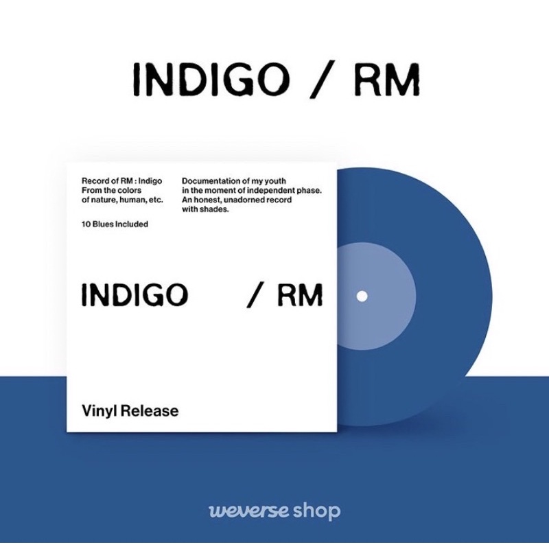 INDIGO RM ナムジュン LP盤 | ethicsinsports.ch
