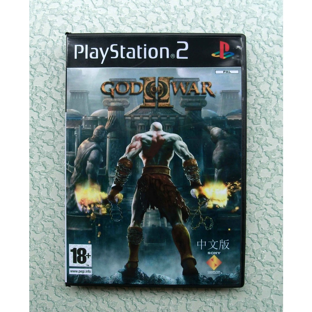 PS2彩盤有盒 戰神2 中文版懷舊遊戲光盤改機專用 必備 | 蝦皮購物